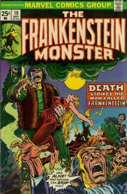 Frankenstein Monster #10 comic cover