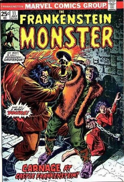 Frankenstein Monster #11 comic cover
