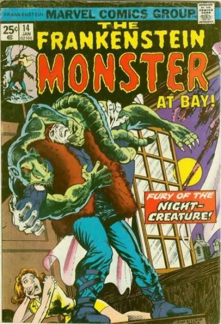 Frankenstein Monster #14 comic cover