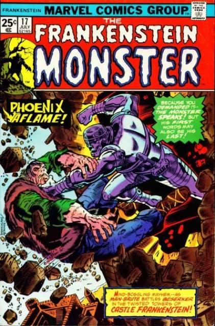 Frankenstein Monster #17 comic cover