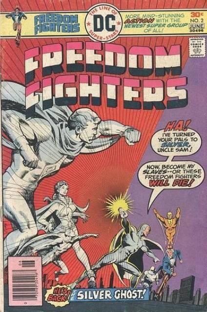 Freedom Fighter #2 comic cover