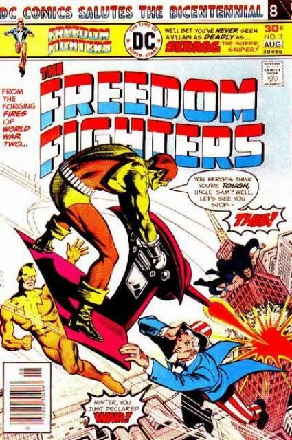 Freedom Fighter #3 comic cover