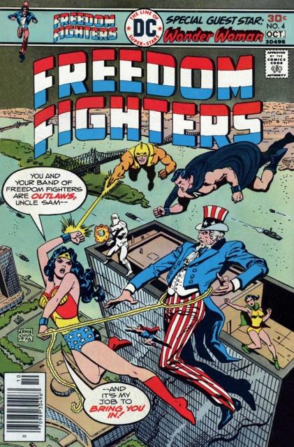 Freedom Fighter #4 comic cover