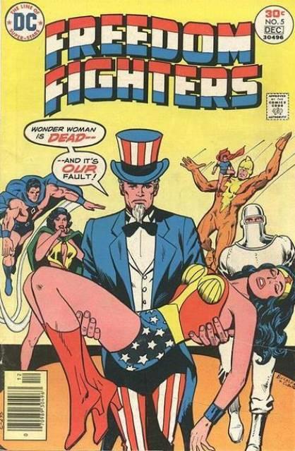 Freedom Fighter #5 comic cover