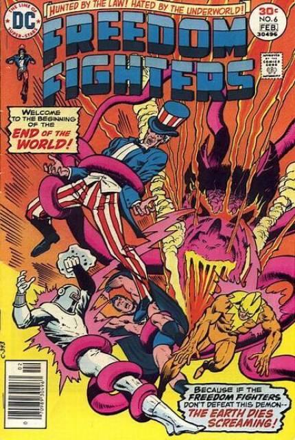 Freedom Fighter #6 comic cover