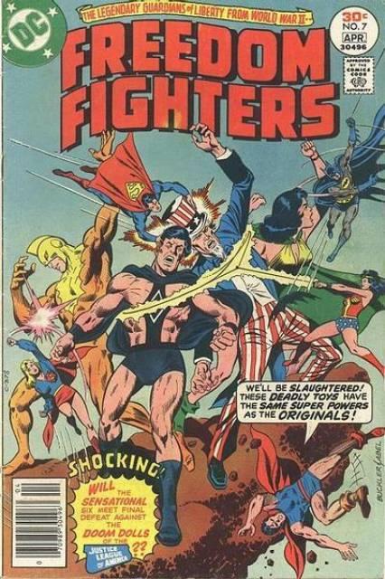 Freedom Fighter #7 comic cover