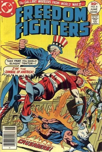 Freedom Fighter #8 comic cover