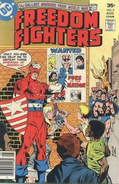 Freedom Fighter #9 comic cover