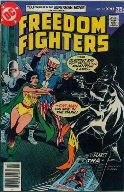Freedom Fighter #10 comic cover
