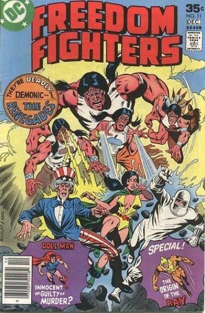 Freedom Fighter #11 comic cover