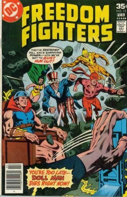 Freedom Fighter #12 comic cover