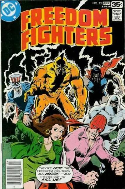Freedom Fighter #13 comic cover