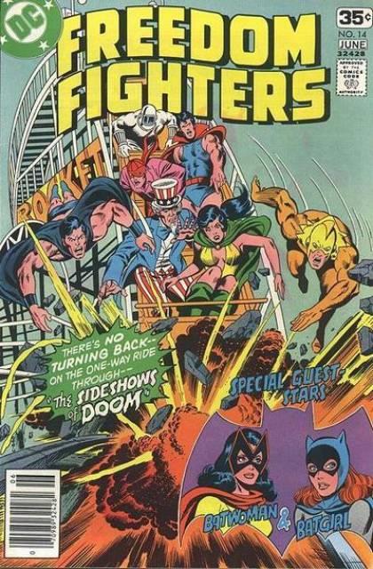 Freedom Fighter #14 comic cover