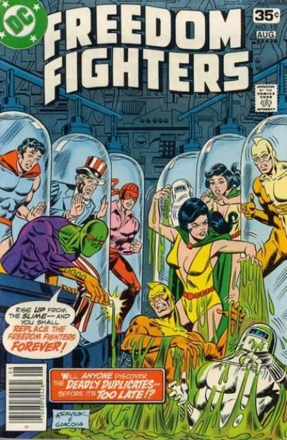 Freedom Fighter #15 comic cover