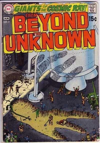 From Beyond the Unknown #2 comic cover