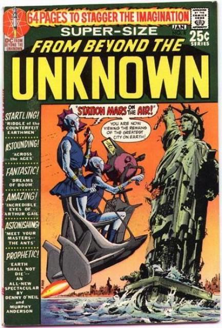 From Beyond the Unknown #8 comic cover