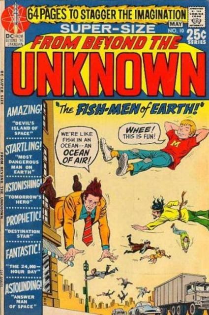 From Beyond the Unknown #10 comic cover