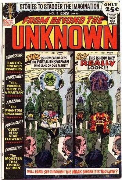 From Beyond the Unknown #13 comic cover