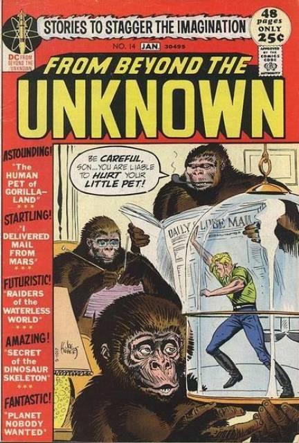 From Beyond the Unknown #14 comic cover