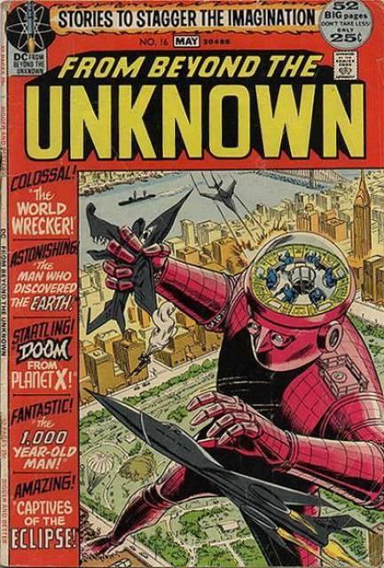 From Beyond the Unknown #16 comic cover