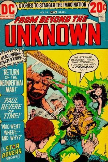 From Beyond the Unknown #19 comic cover