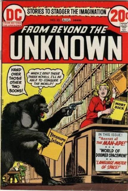 From Beyond the Unknown #23 comic cover