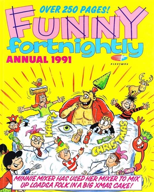 Funny Fortnightly Annual 1991 comic cover