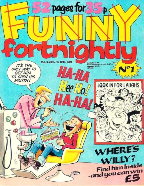 Funny fortnightly #1 comic cover