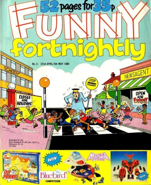 Funny fortnightly #3 comic cover
