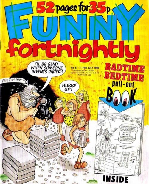 Funny fortnightly #8 comic cover