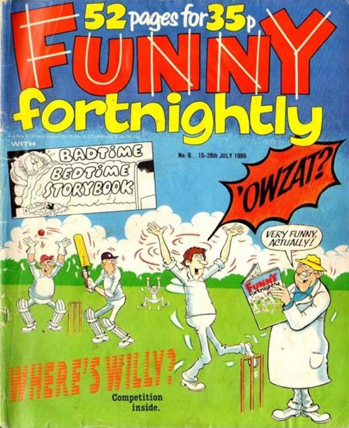 Funny fortnightly #9 comic cover
