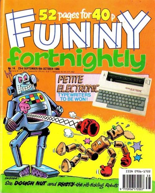 Funny fortnightly #14 comic cover