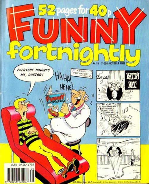 Funny fortnightly #15 comic cover