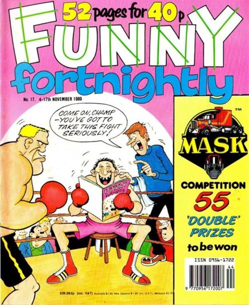 Funny fortnightly #17 comic cover