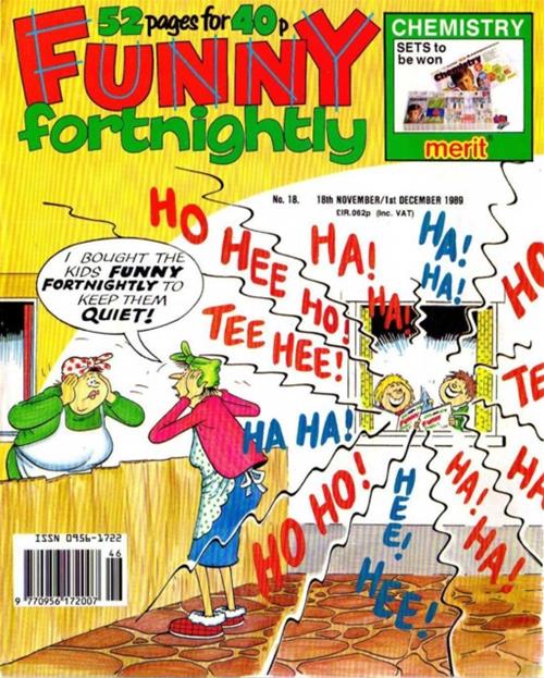 Funny fortnightly #18 comic cover