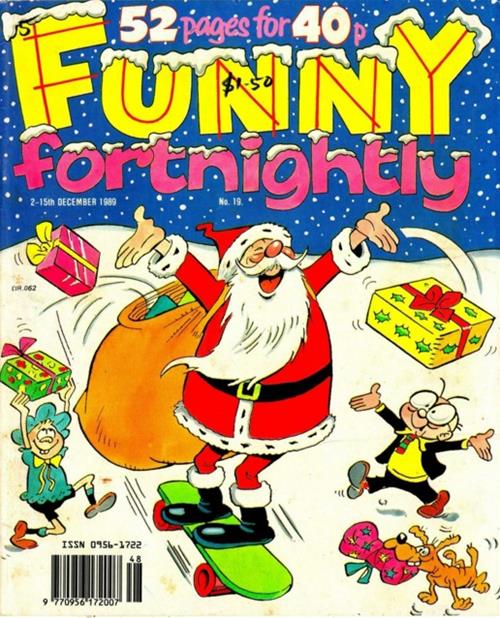 Funny fortnightly #19 comic cover