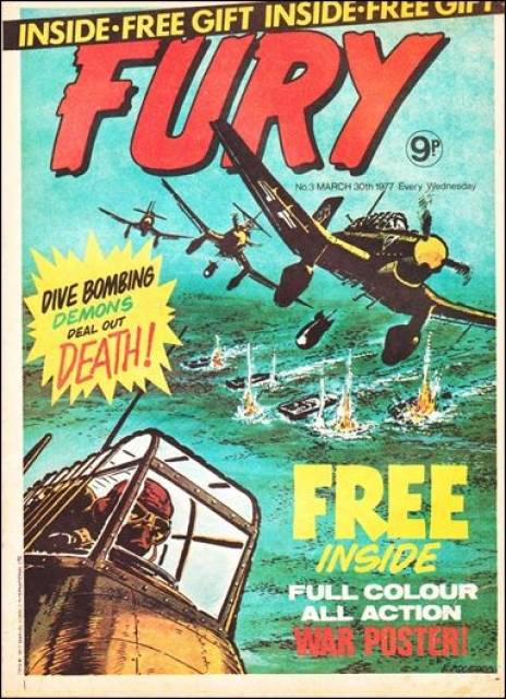 Fury #3 with free gift comic cover