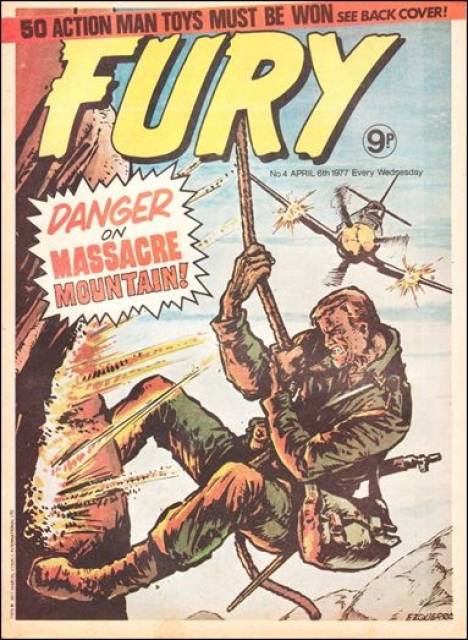 Fury #4 comic cover