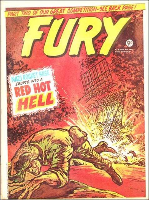 Fury #8 comic cover
