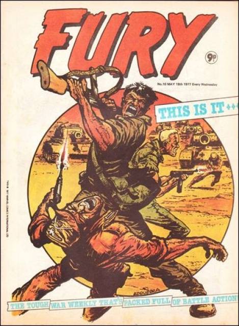 Fury #10 comic cover