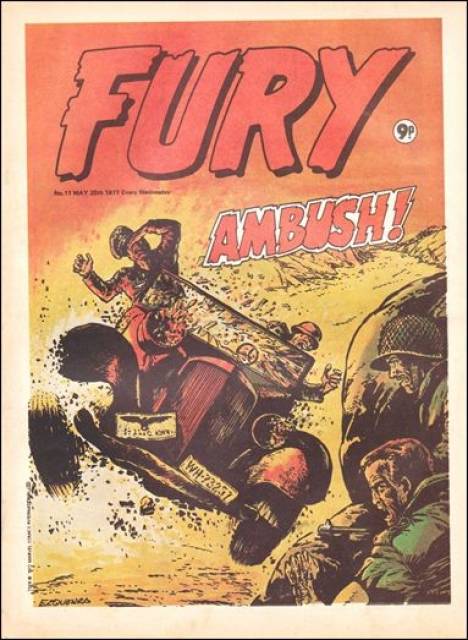 Fury #11 comic cover