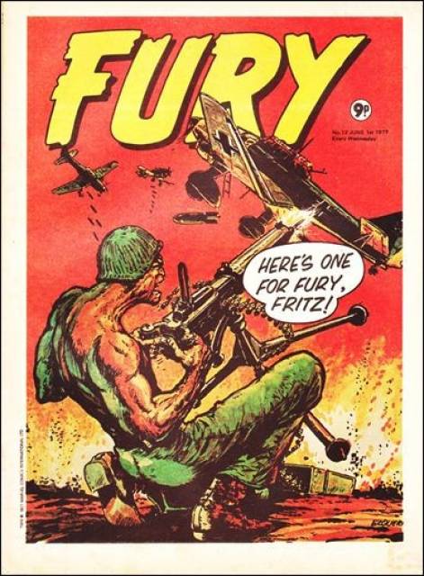 Fury #12 comic cover