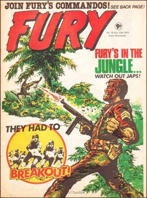 Fury #18 comic cover