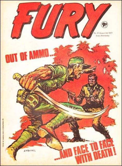 Fury #21 comic cover