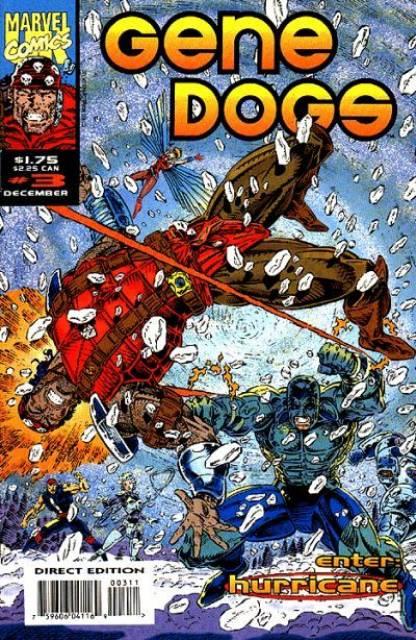 Gene Dogs #3 comic cover