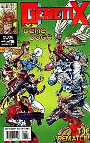 Genetix #4 comic cover