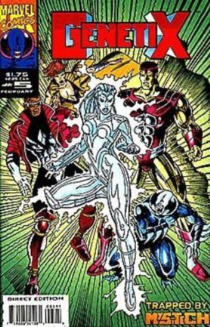 Genetix #5 comic cover