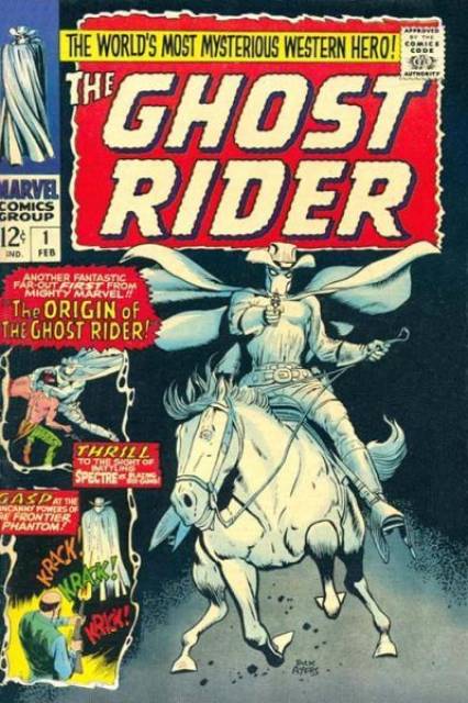 Ghost Rider Vol 2 #1 comic cover