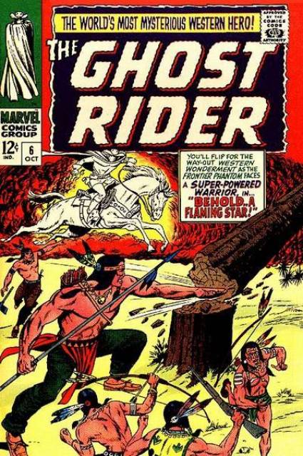 Ghost Rider Vol 2 #6 comic cover