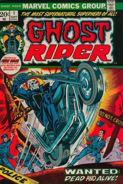 Ghost Rider Vol 3 #1 comic cover